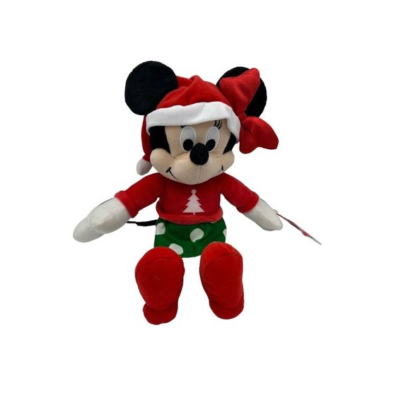 NEW W/ TAG KOHL'S CARES DISNEY MINNIE MOUSE CHRISTMAS TREE 14" PLUSH STUFFED TOY - Picture 1 of 6